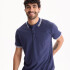 Remera Polo Stripped Azul