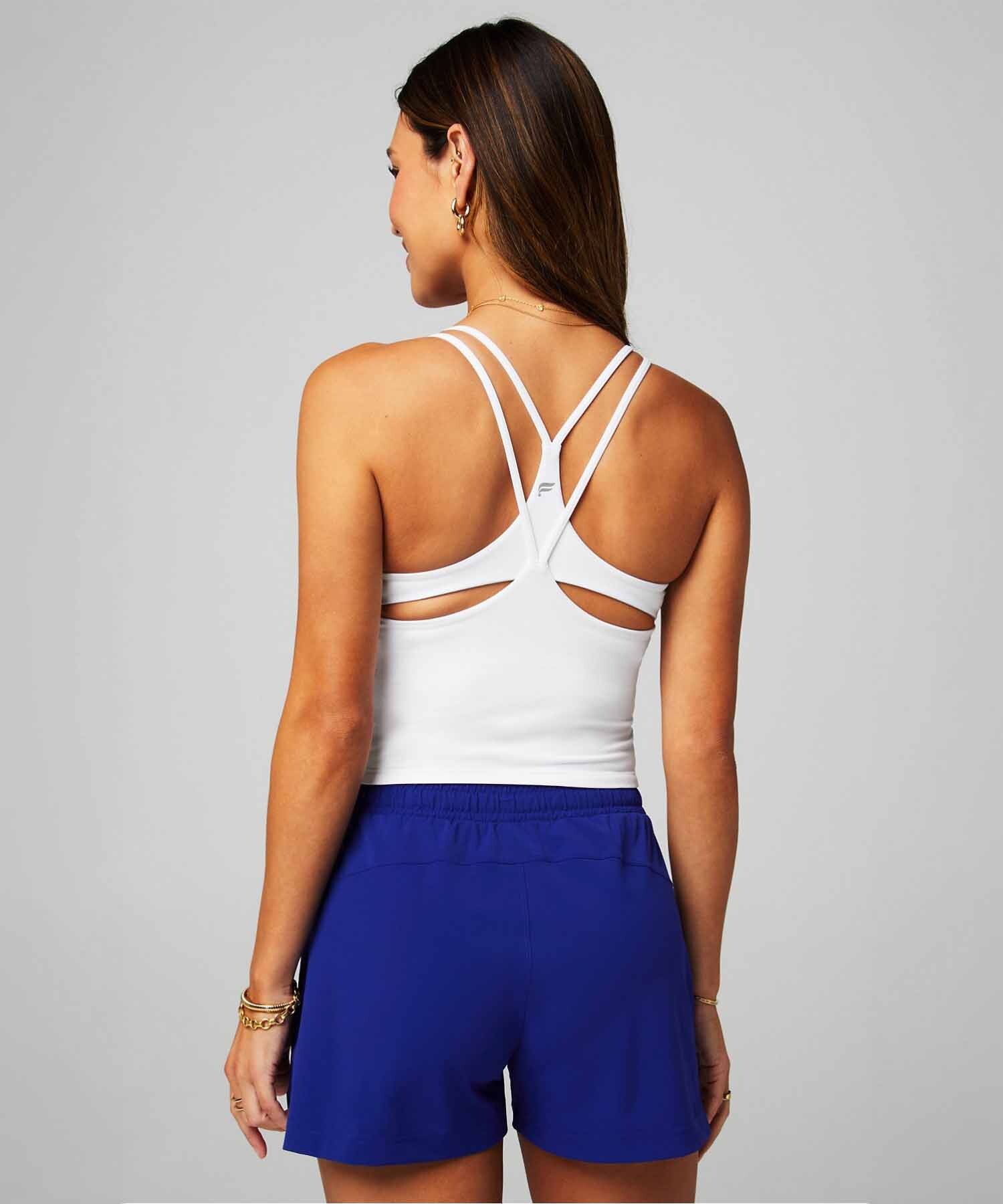 Top Con Sujetador Principal Built-In Bra Mujer Classic White