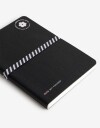 Anotadores Cuadernos y Memos Cuaderno Cuaderno De Pu Con 80 Hojas Rayadas Y Cierre Elástico - Combinacion Tricolor