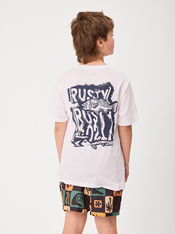 T-SHIRT MONTEGO TEEN RUSTY Blanco