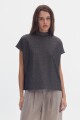 Blusa Yuri Shiny Black