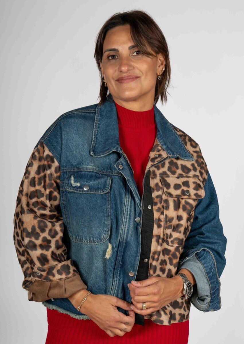 Campera Siberia - Jeans Azul 