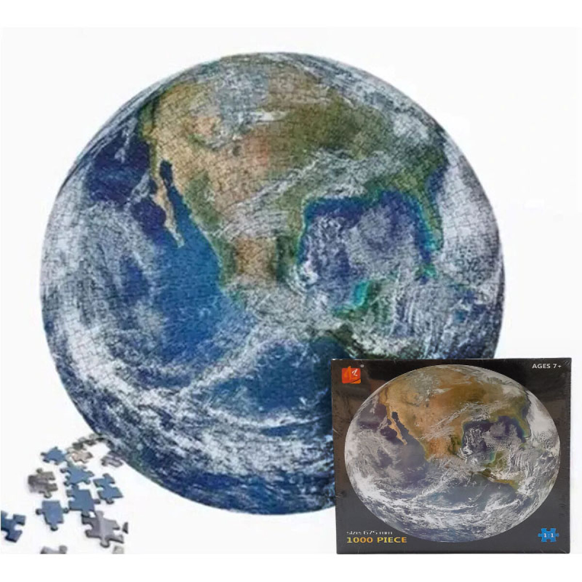 Puzzle Planeta Tierra 1000pcs 27*27*5cm 