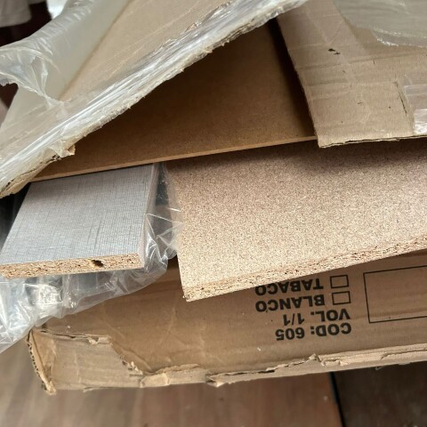 [OUTLET] Ropero Armario 4 puertas 2 cajones con estantes y perchero 170 x 90 x 36 cm - Rustico [OUTLET] Ropero Armario 4 puertas 2 cajones con estantes y perchero 170 x 90 x 36 cm - Rustico