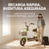 Moto Electrica Gogreen Style 350W Autonom. 25Km 30KM/H Rod10 Variante Color Verde