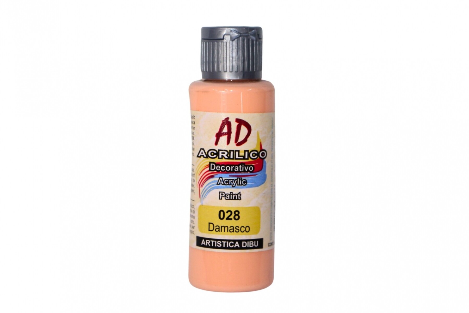 PINTURA ACRILICA ARTISTICA DIBU 60 ML. DIFERENTES COLORES - COLOR DAMASCO 028 