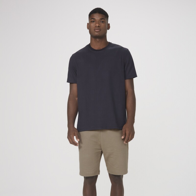 CAMISETA MM MASC PRETO ESCURO
