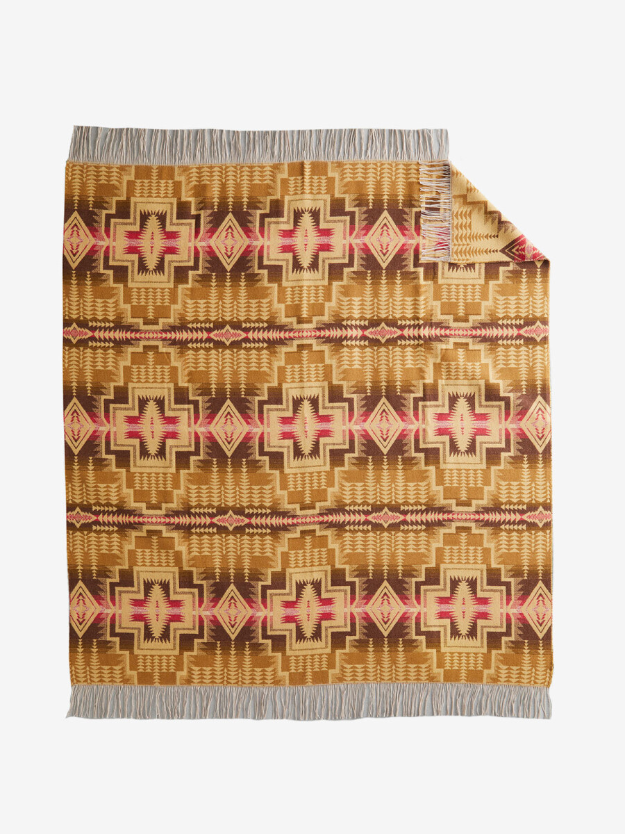 MANTA JACQUARD FRINGED 