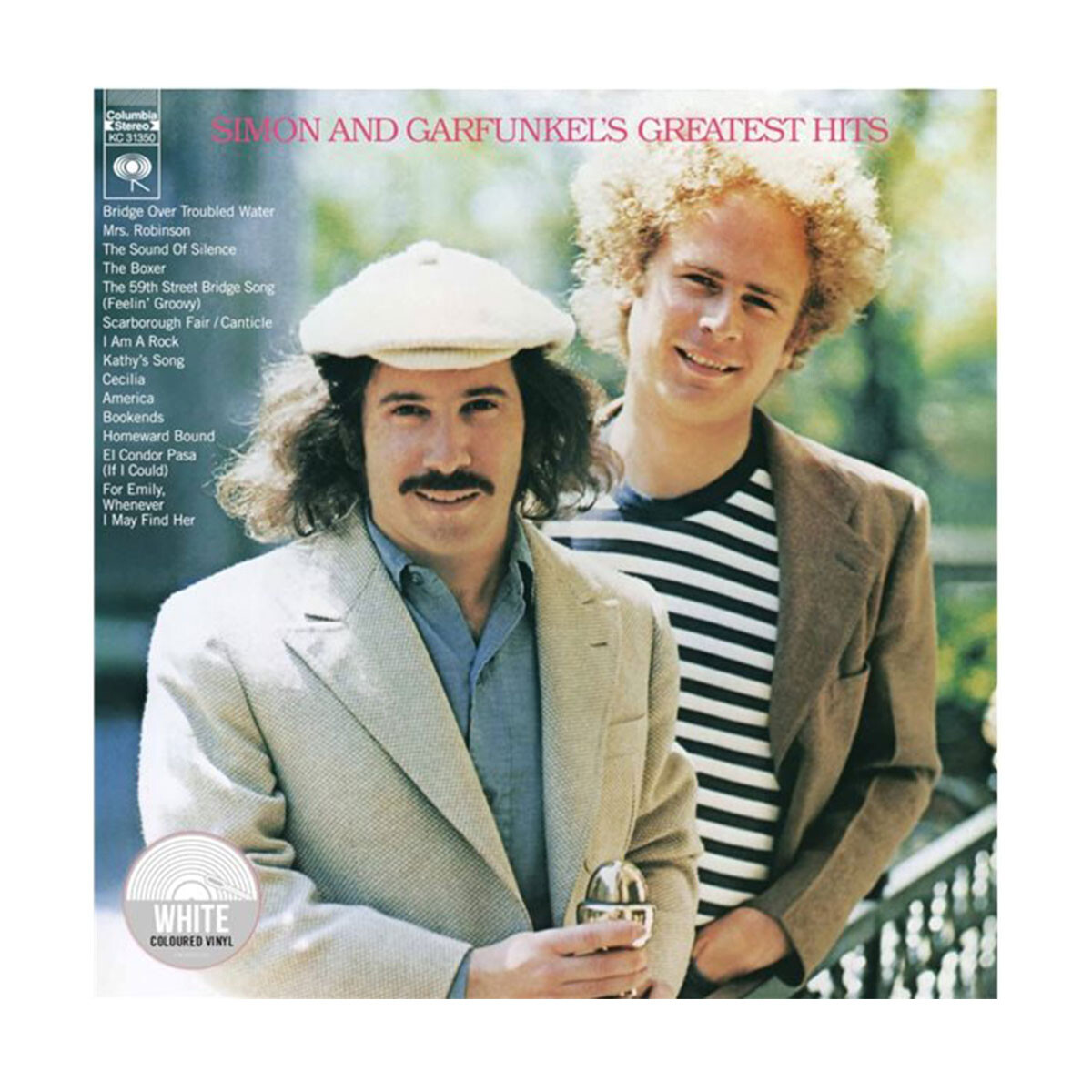 Simon And Garfunkel Greatest Hits. White Vinyl Spain - Vinilo 