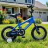 Bicicleta Infantil Bebesit Canyon Rodado 12 Con Rueditas, Cubre Cadena Y V-Brake Azul