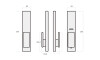 TENON Cerradura A5 BLACK Tenon Cerradura A5 Black