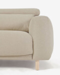 Sofá Singa 3 Plazas con chaise longue izquierdo beige 296 cm