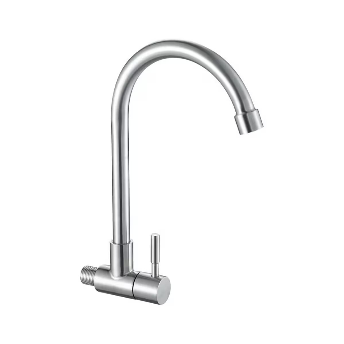 Grifo Unitario De Pared Acero Satinado Dmc 