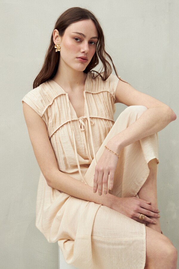 VESTIDO WILLA Crudo