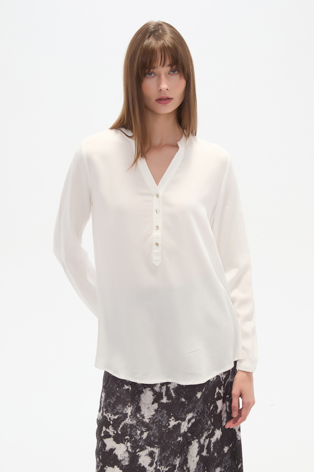 Blusa Siliqua Marfil / Off White