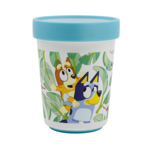 Vaso Bicolor Bluey para Microondas 250 ml U