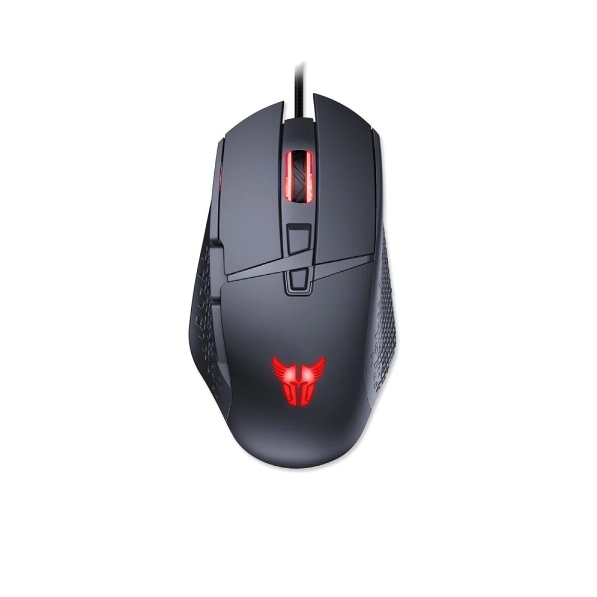 MOUSE GAMING COMBAT MS46 USB 8 BOTONES,COLOR NEGRO - 001 