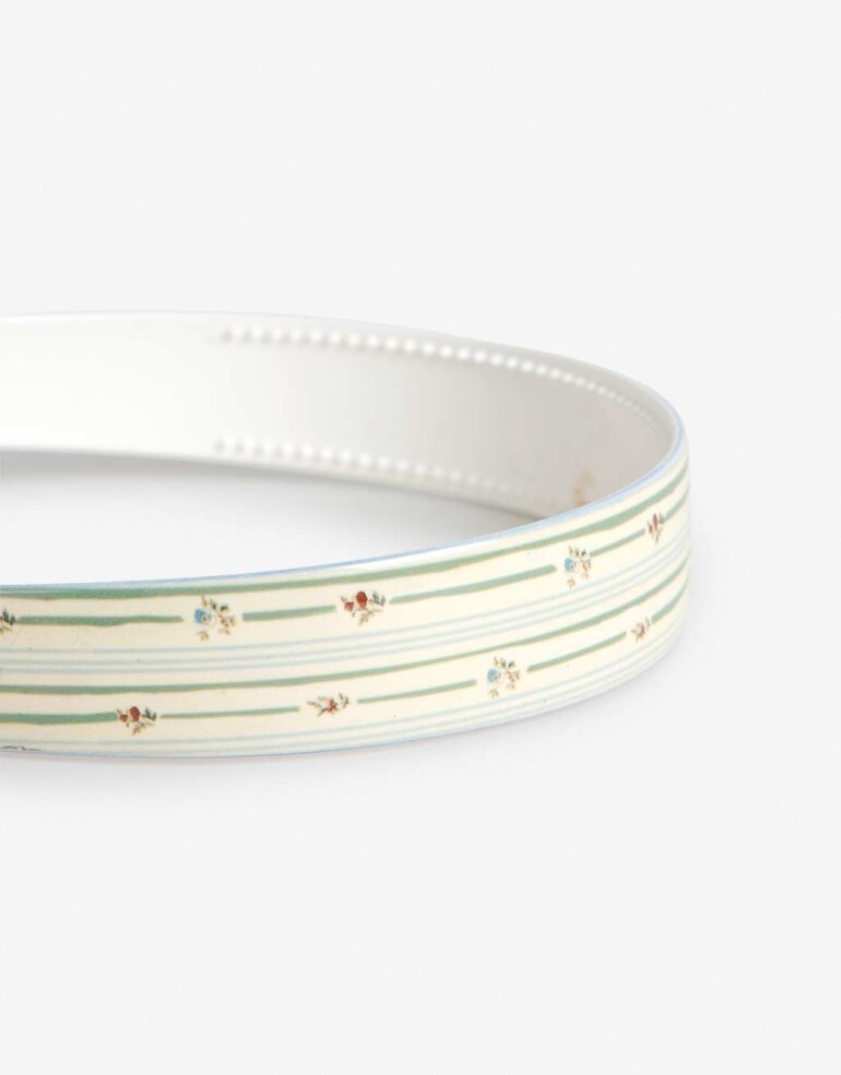 Vinchas Rígidas Flores Vincha Recta De Acrilico Estampada. - Estampado Flores