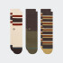Medias Stance Mill House 3 Pack Marron