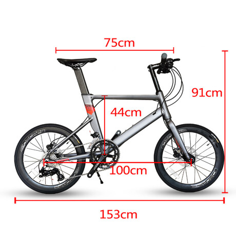 Java - Mini Bicicleta Rodado 20. 18 Velocidades 001