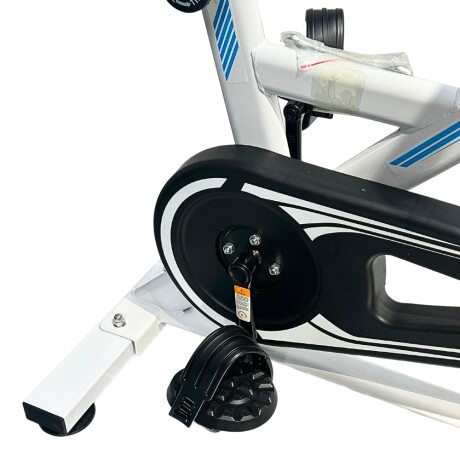 Bicicleta estática de spinning EVOPRO 8kg Celeste