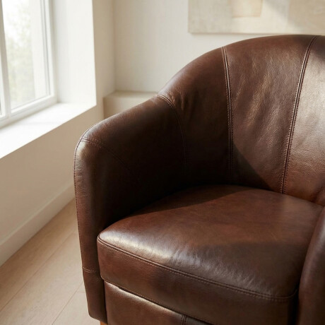 Butaca Gap - Cuero Básico New Brown