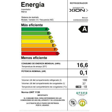 heladera refrigerador con freezer frío humedo 205 litros ACERO INOXIDABLE