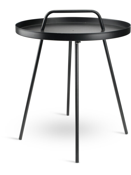 Mesa auxiliar IDRE Ø45xA52 negro Mesa auxiliar IDRE Ø45xA52 negro