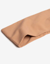 Vinchas Textiles Lisas Vincha Sporty Beige - Marron Medio