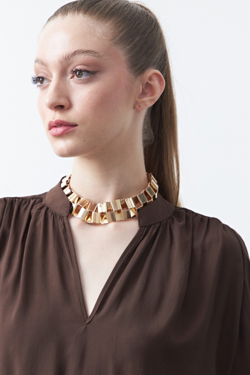 BLUSA SOHO Chocolate