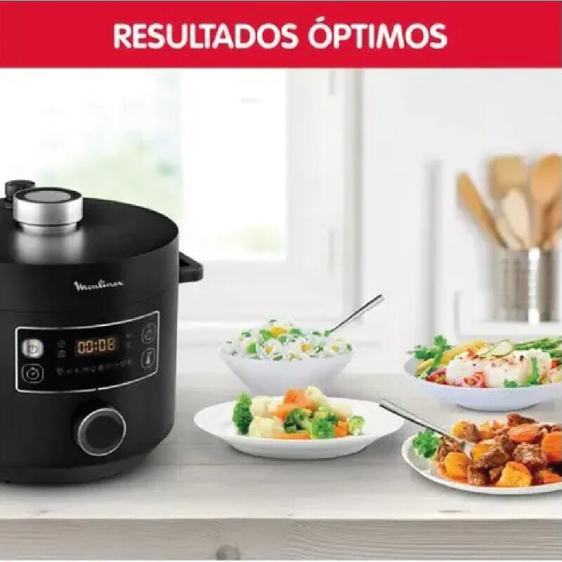 Olla a Presión Moulinex Multifunción Turbo Cuisine 5l Olla a Presión Moulinex Multifunción Turbo Cuisine 5l