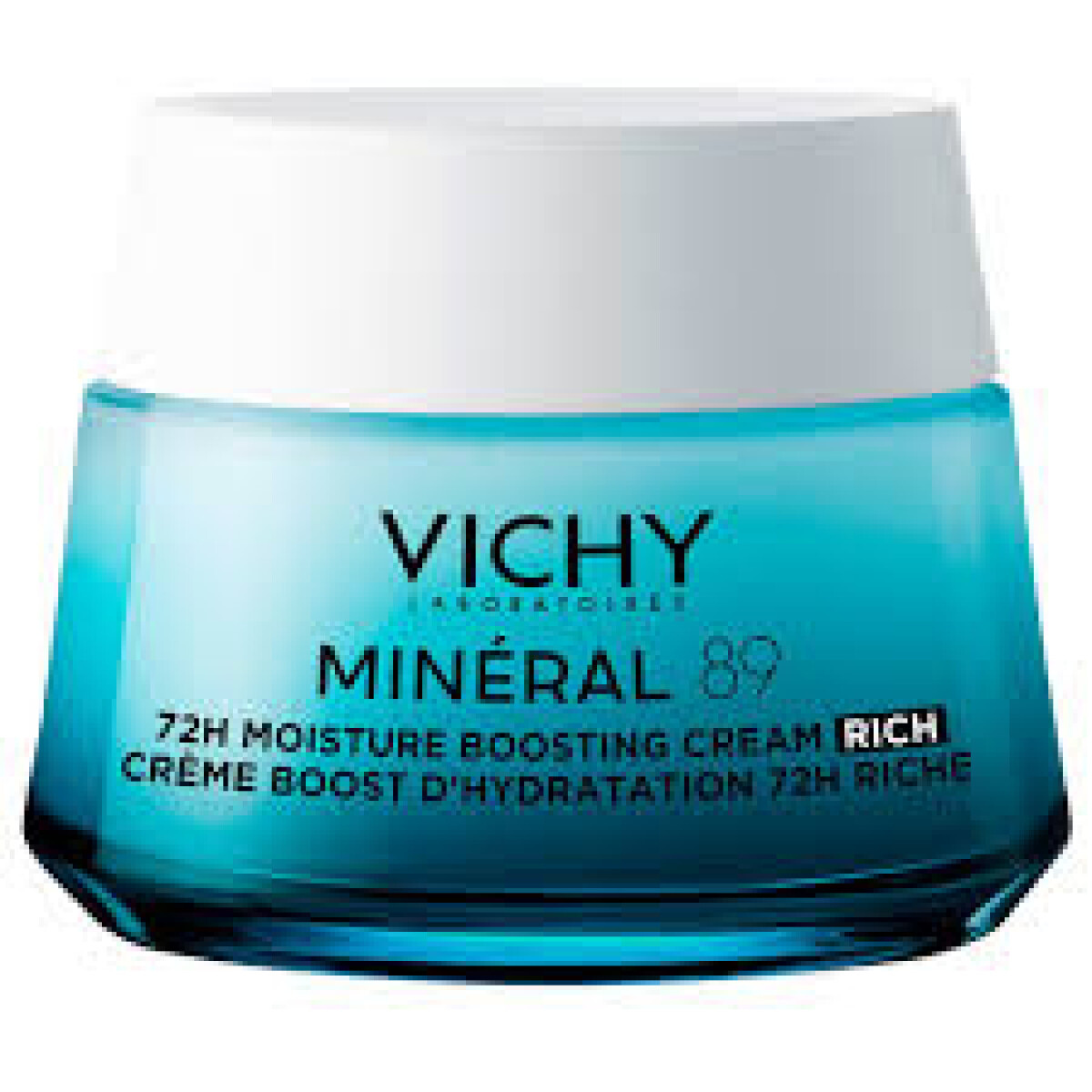Vichy Mineral 89 Crema Boost de Hidratación 100H Textura Rica Piel Seca 50 ml | Hidratación Prolongada y Nutrición