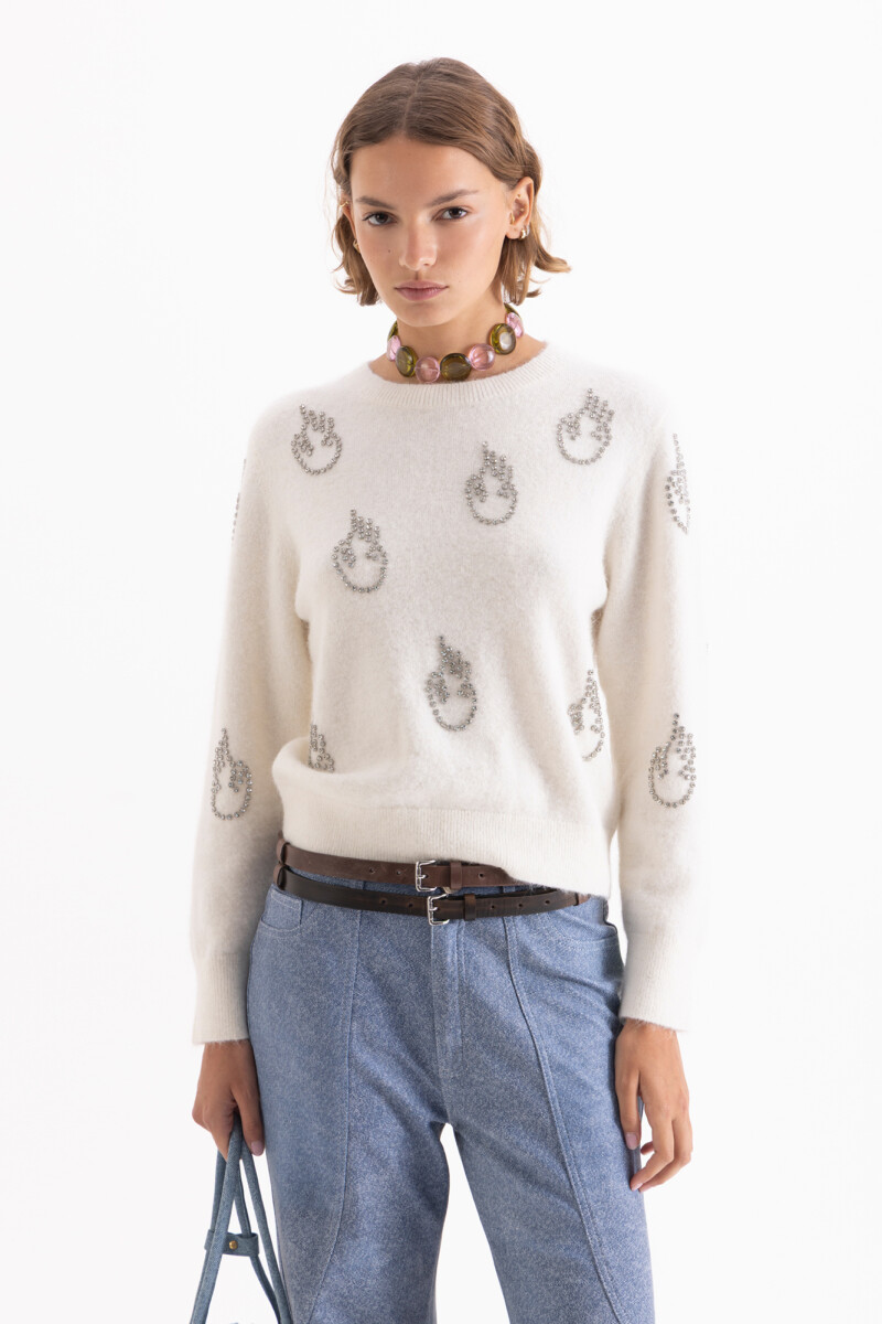 SWEATER FIRE Beige