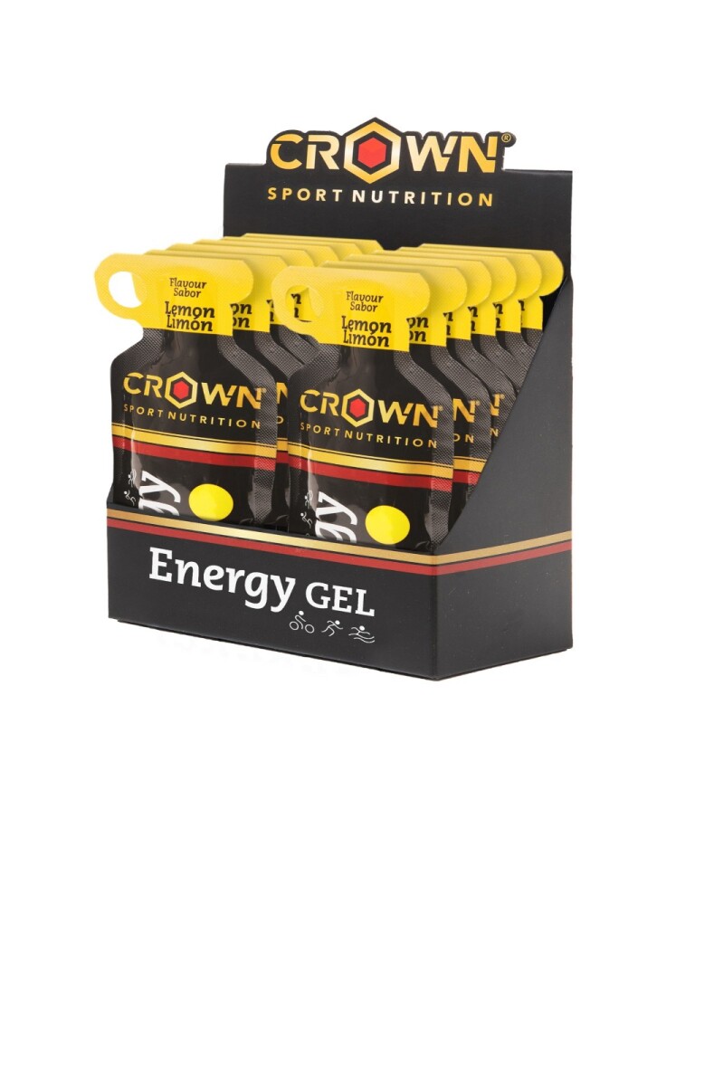 Energy Gel Crown Caja 12 unidades - Limon 