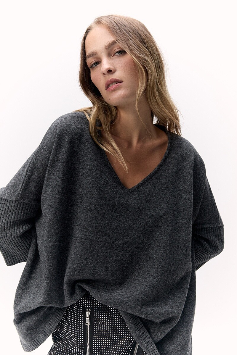 Sweater Venecia - Gris Medio 