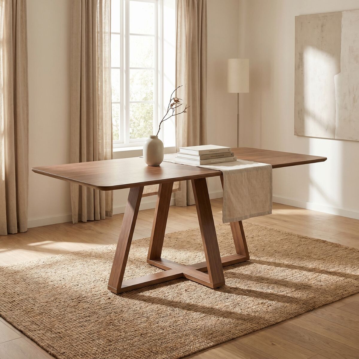 Mesa de comedor Avena - 160 - Canela 