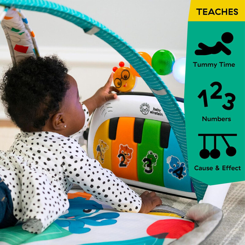 Gimnasio 4 en 1 piano musical Baby Einstein Gimnasio 4 en 1 piano musical Baby Einstein