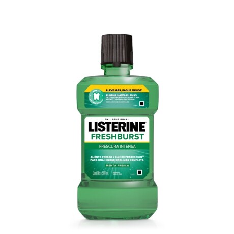 Listerine Enjuague Freshburst 500 ml Listerine Enjuague Freshburst 500 ml