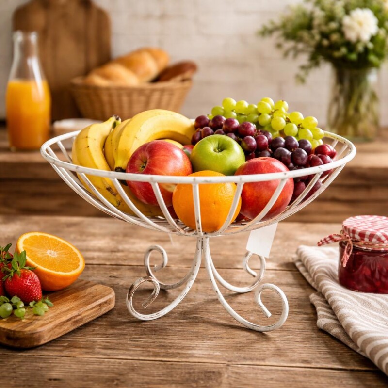 Frutero en Hierro Rústico Frutero en Hierro Rústico