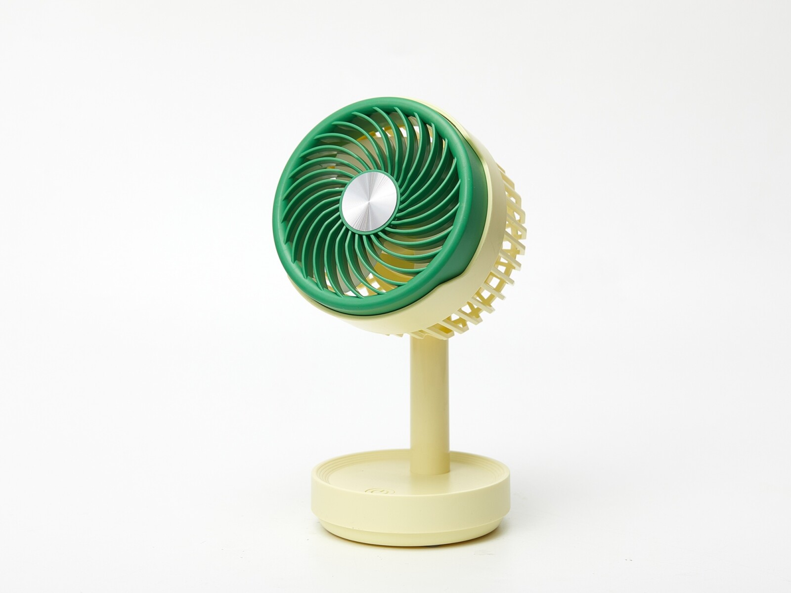 VENTILADOR DE ESCRITORIO (AMARILLO Y VERDE) 