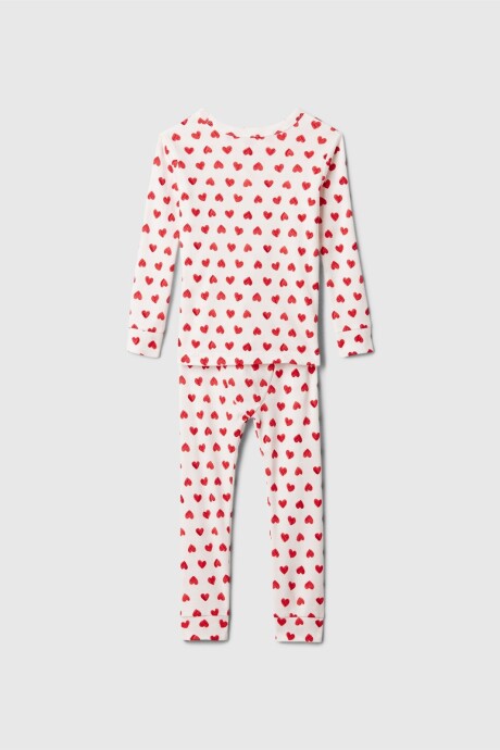 Pijama Toddler Niña Slipper Red