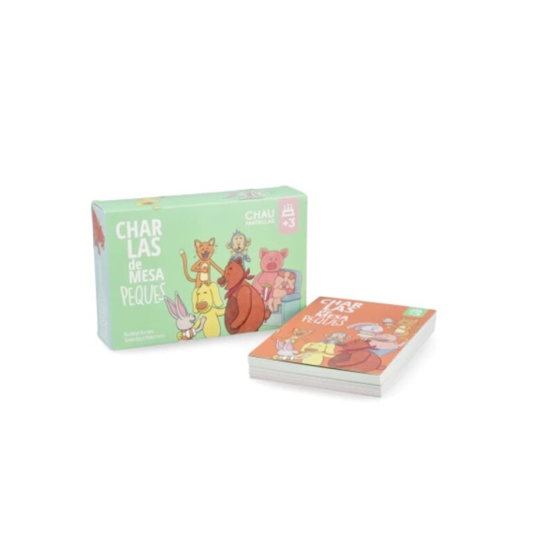 Charlas de mesa para peques +3 Charlas de mesa para peques +3