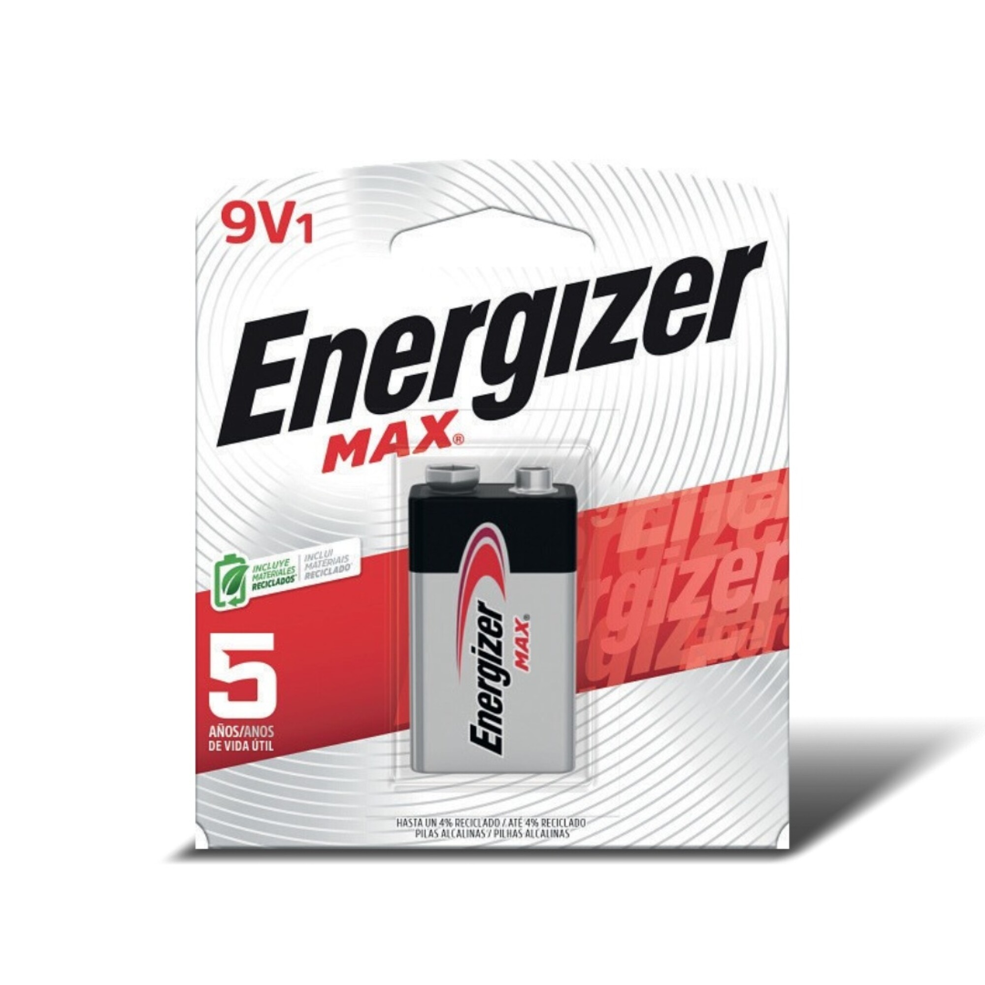Pila Alcalina Energizer 9 v blíster de 1