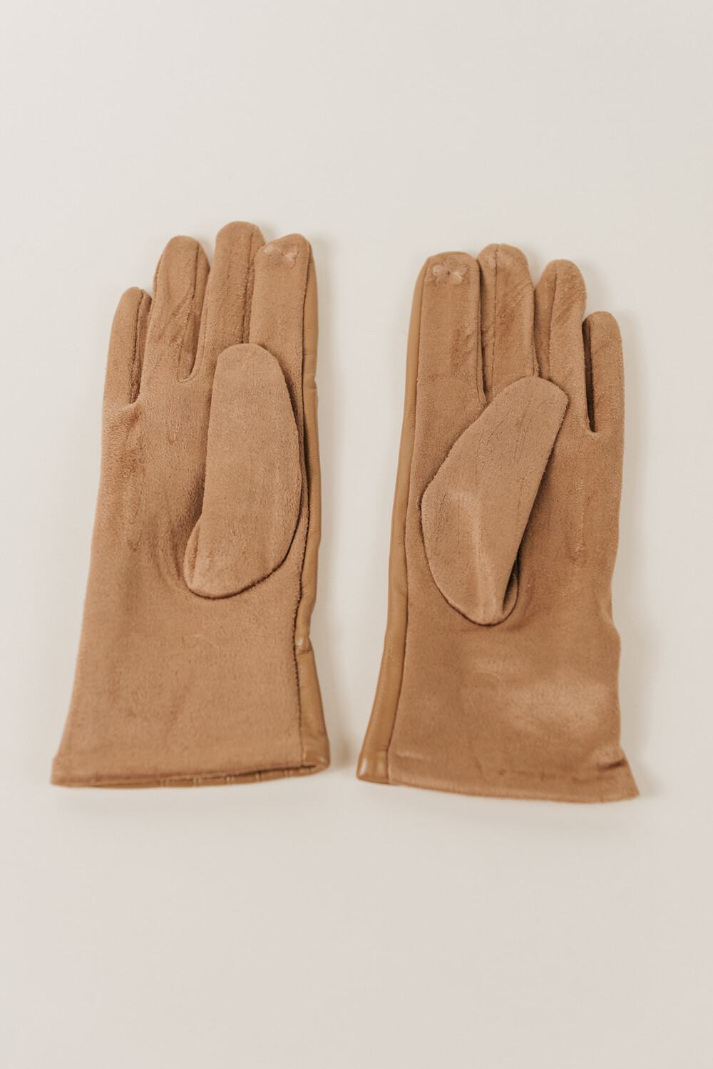 Guantes Beige