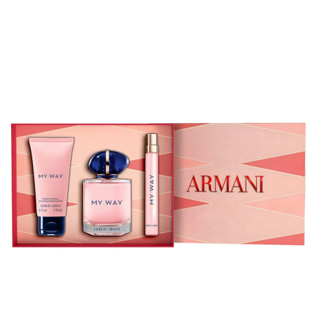 Cofre Armani Perfume My Way EDP 90ml + Travel Size 10ml + Body Lotion 50ml Cofre Armani Perfume My Way EDP 90ml + Travel Size 10ml + Body Lotion 50ml