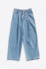 PANTALÓN DENIM PINZAS Piedra
