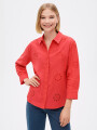 Camisa Bow Coral
