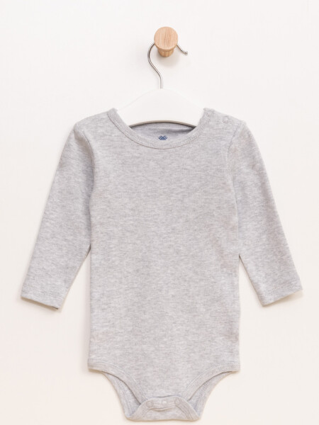 Body manga larga estampado dinosaurios Gris Melange