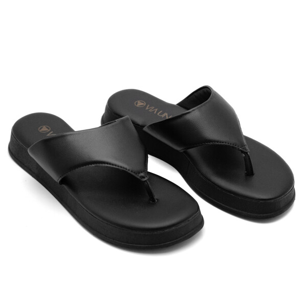 Sandalias - Via Uno - VIA UNO Sandalia Mujer de Mujer - 803124 Negro
