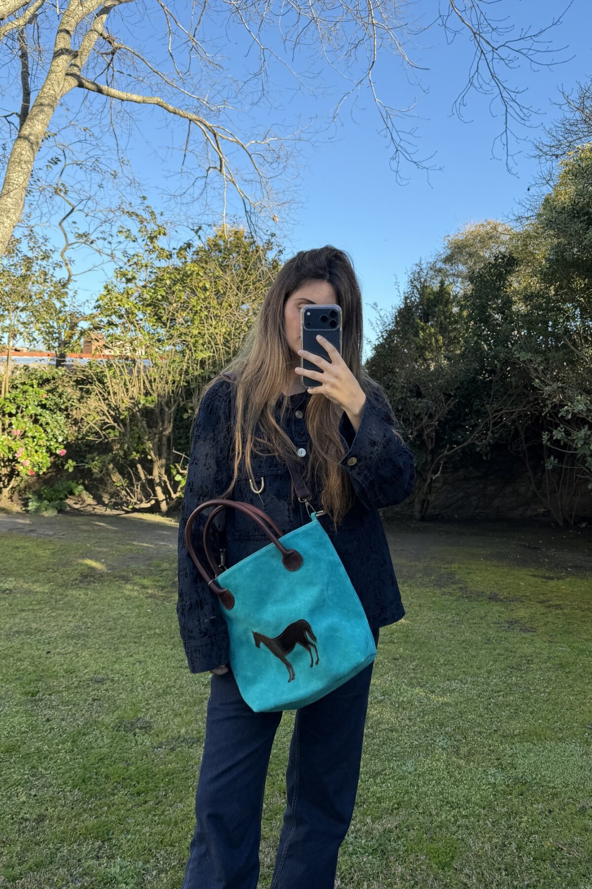Tropilla Handbag Turquesa